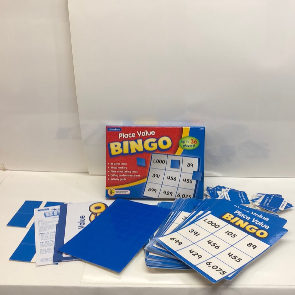 Lakeshore Place Value Bingo